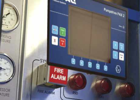 PUMP DRIVE PANEL 5,7" COLOUR DISPLAY